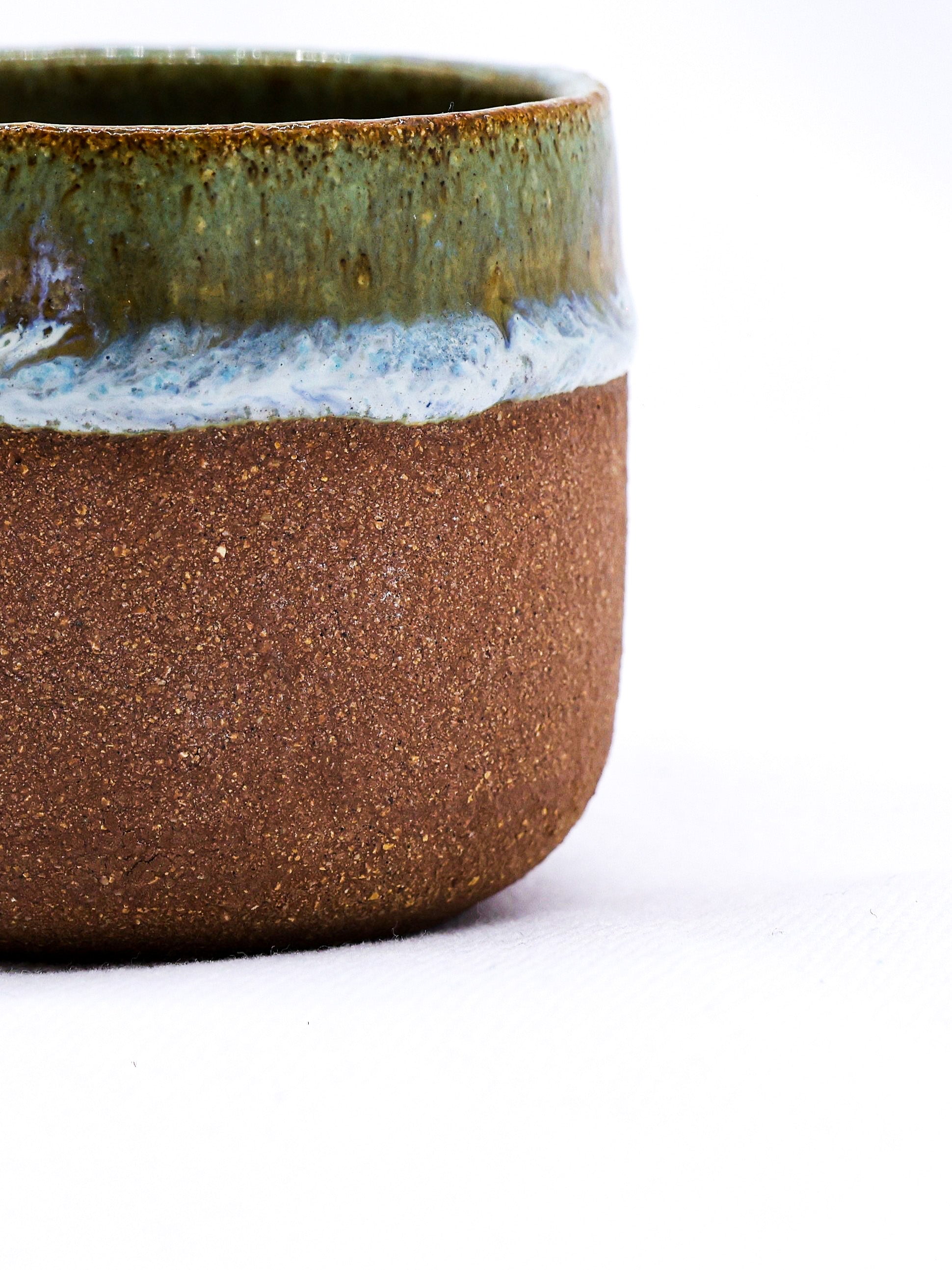 Bluverde Picollo Handmade Ceramic Terra Stoneware Espresso Mug