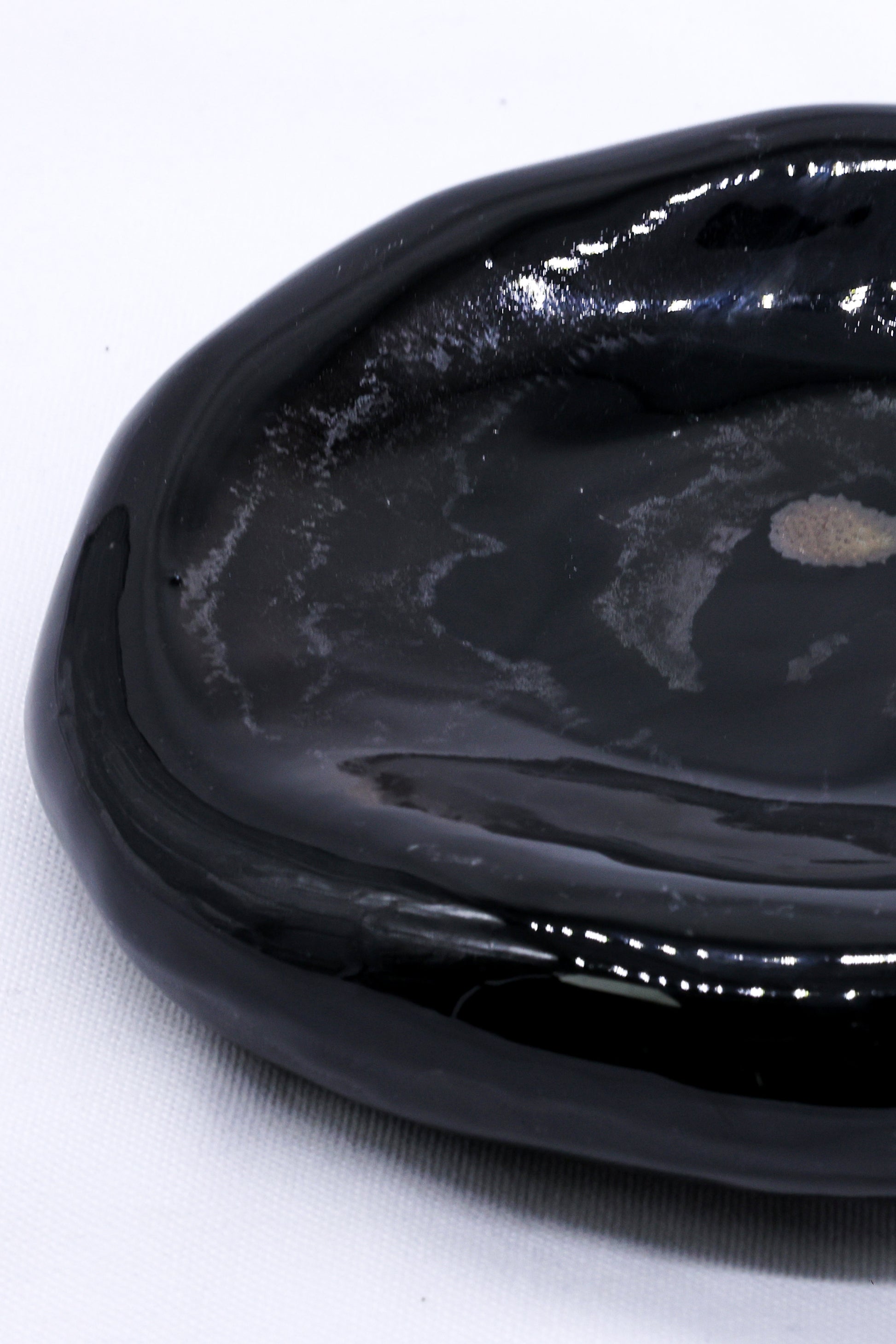 White Stonecraft Harmony Handmade Ceramic Plate