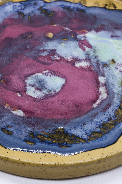 23 cm Berrywave Stoneware Handmade Ceramic Dinner Plate